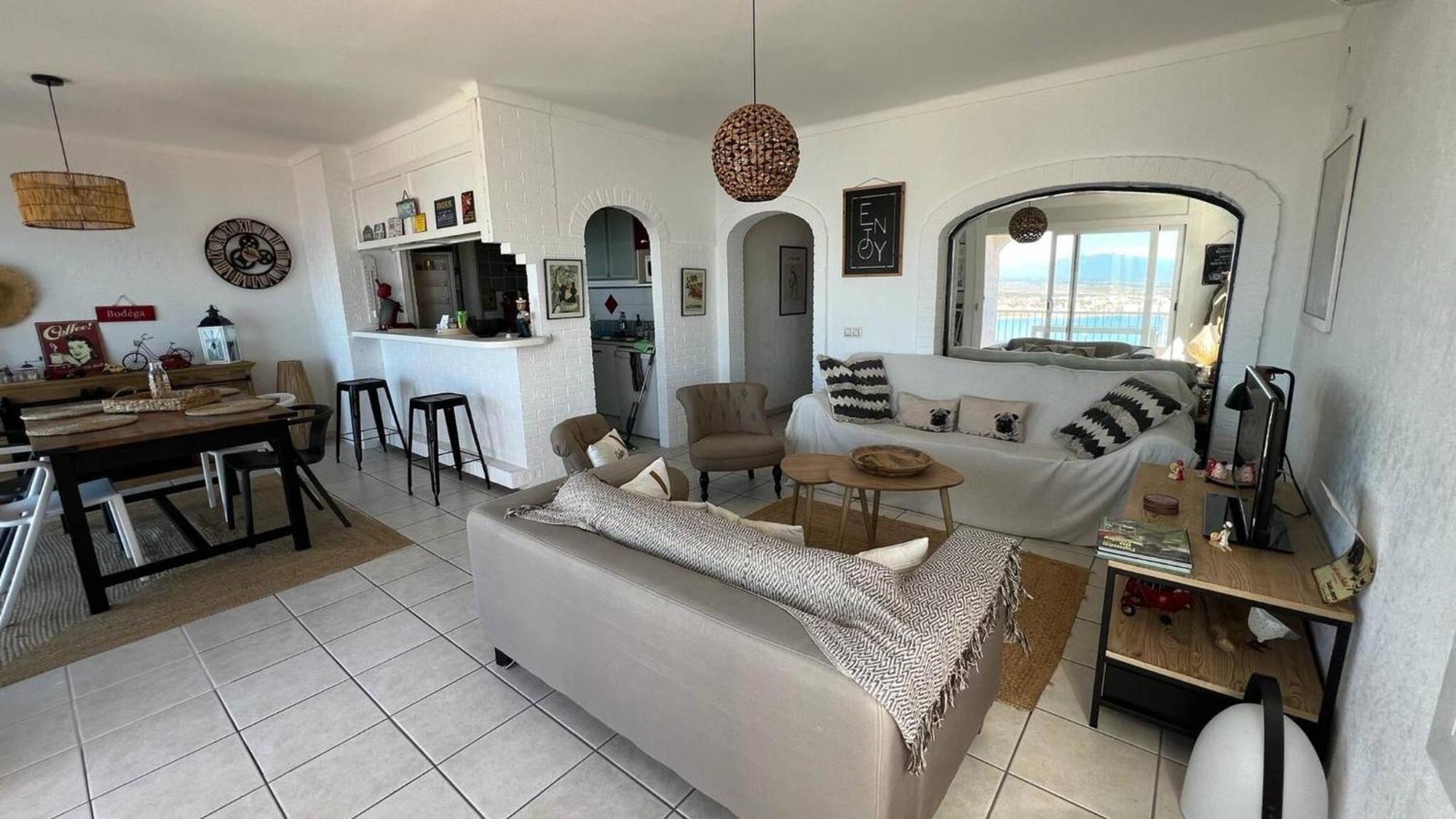 Апартаменты Precioso Piso Con Vistas Espectaculares Del Mar Av-50 Росас Экстерьер фото