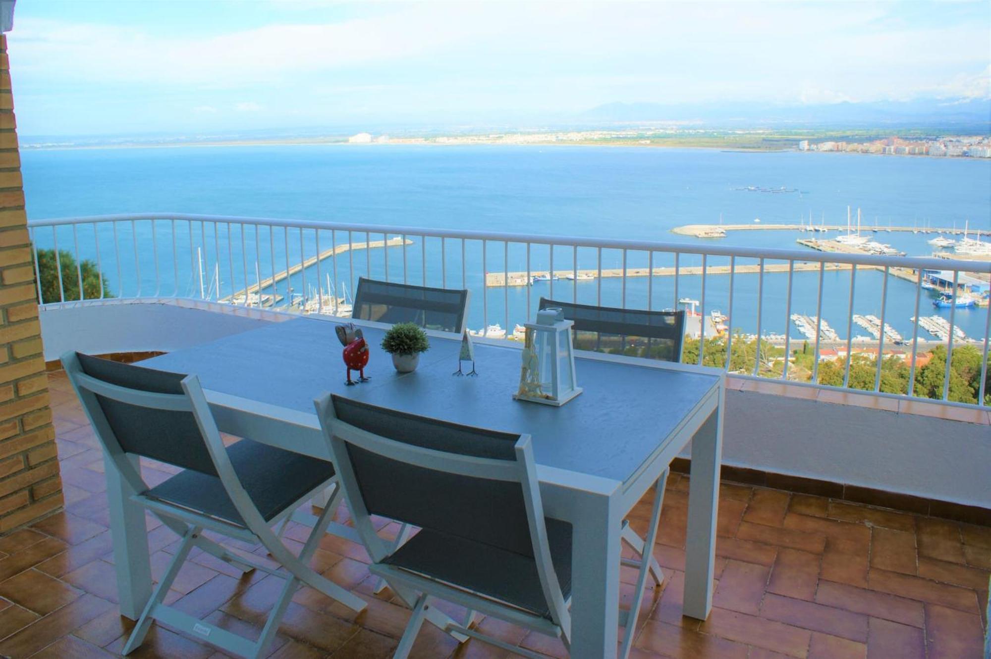 Апартаменты Precioso Piso Con Vistas Espectaculares Del Mar Av-50 Росас Экстерьер фото
